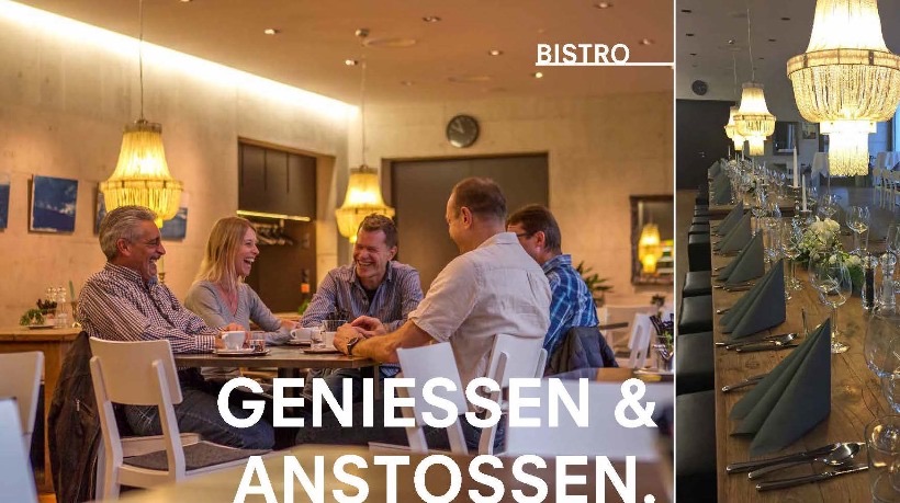 Bankette und Apéros: Geniessen und Anstossen